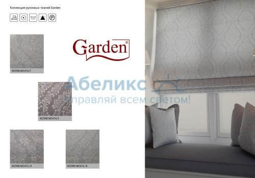 Римские шторы Garden Flora кружева